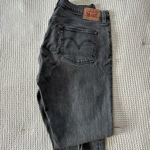 Levi's Men's Charcoal Straight Jeans